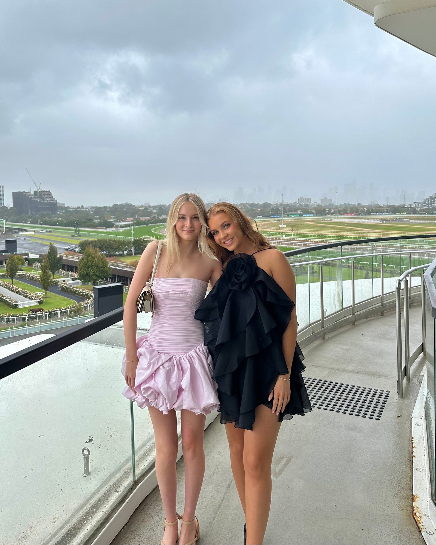 Violette Bubble Hem Mini