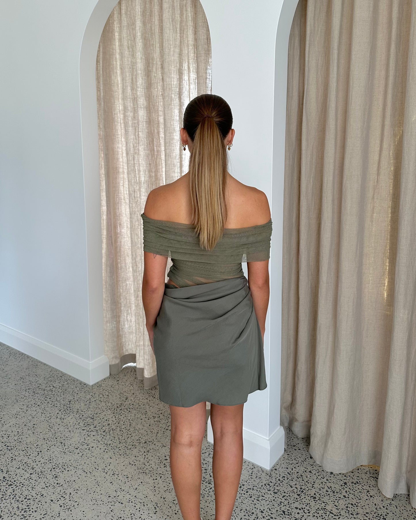 Nico Off Shoulder Mini