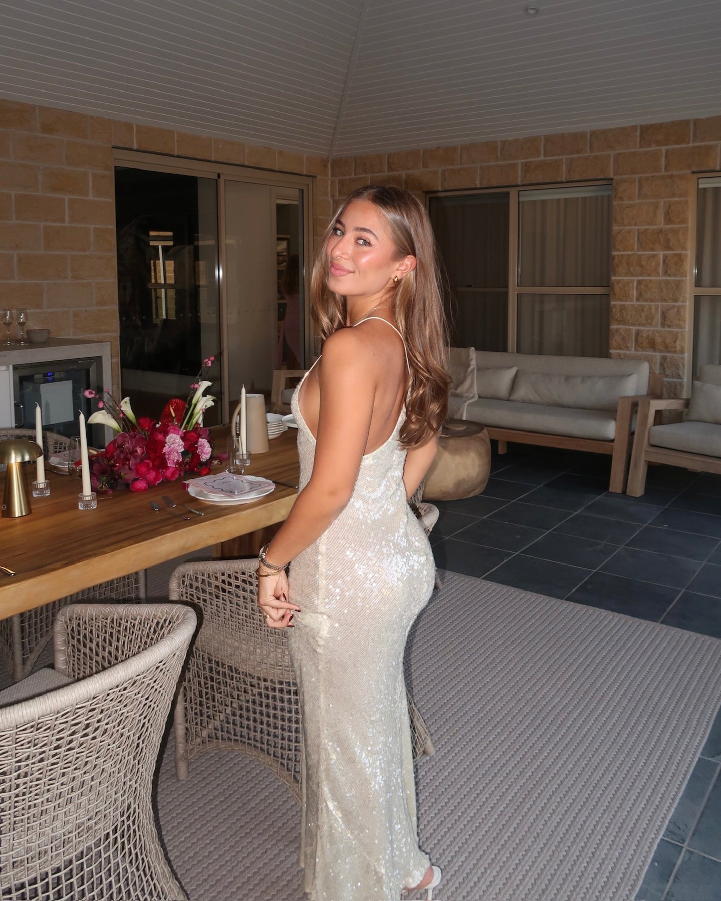 Olympia Sequin Dress