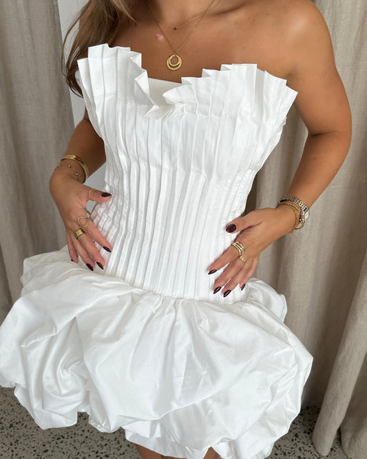 Ivy Bubble Hem Mini