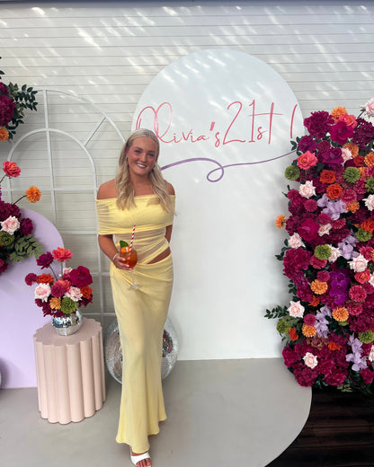 Nico Off Shoulder Maxi
