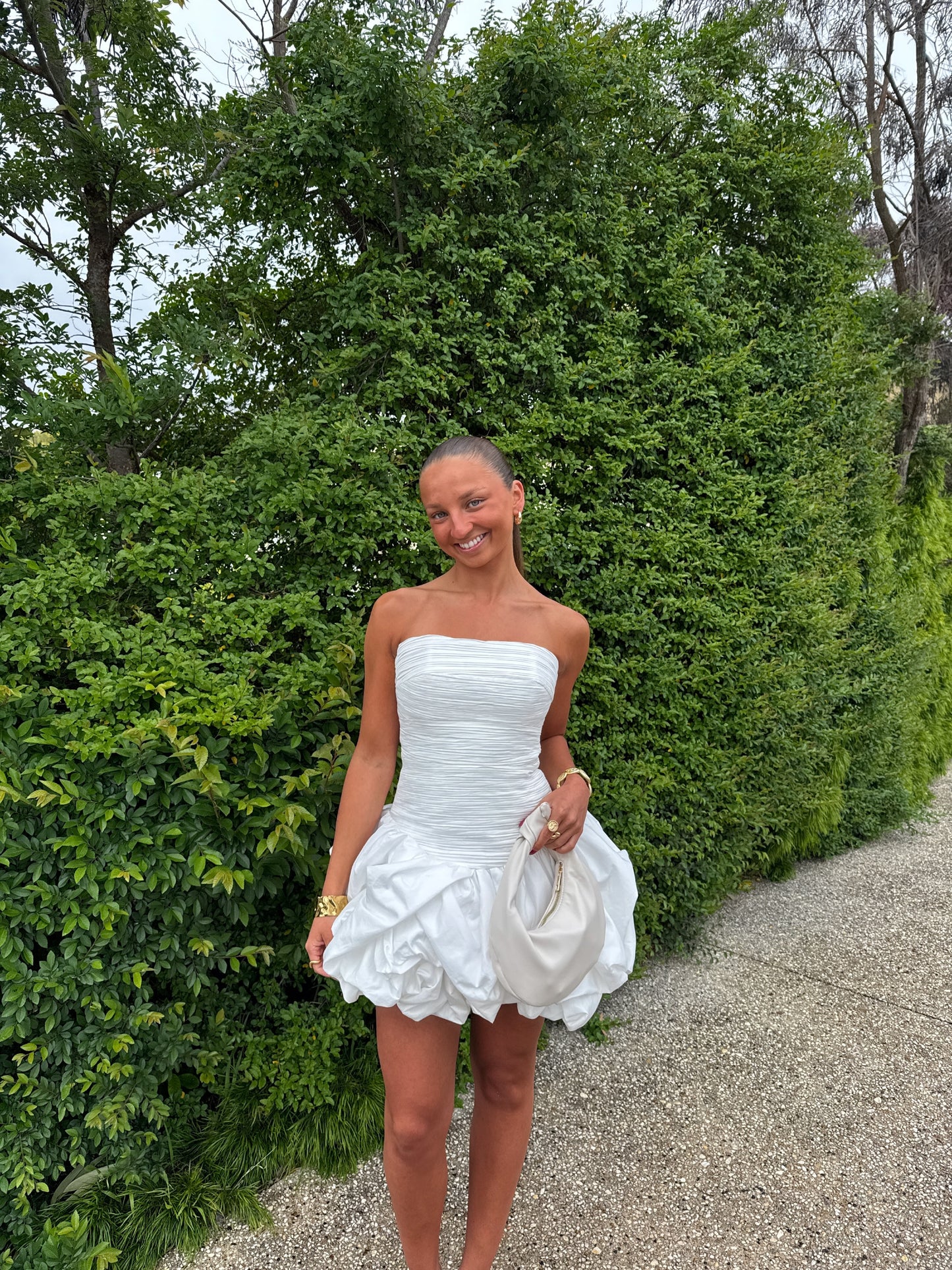 Violette Bubble Hem Mini