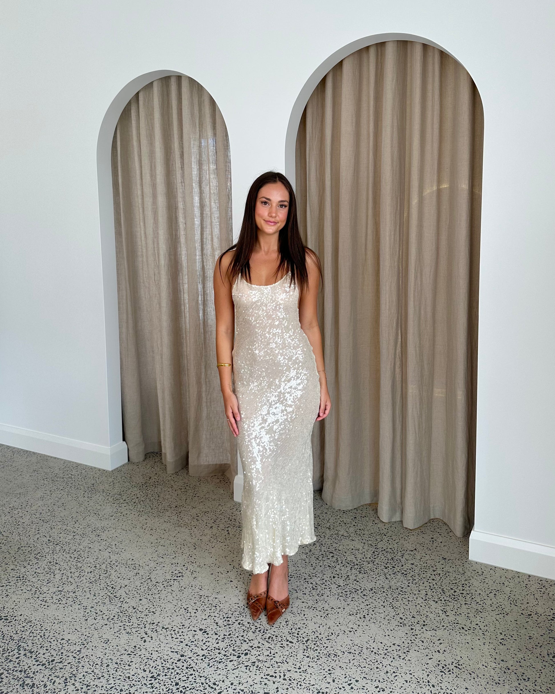dynamite sequin dress Dynamite Simona Sequin Dress