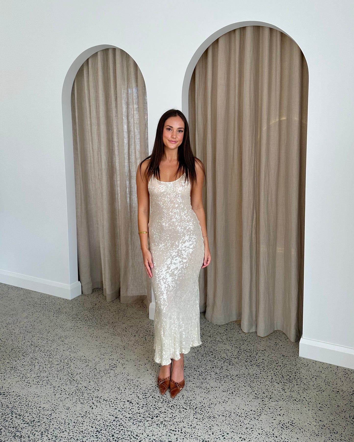 Olympia Sequin Dress