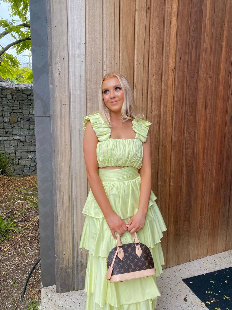 Medina Top & Tiered Midi Skirt